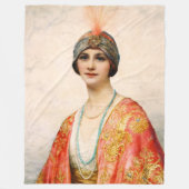 Een schoonheid in oostkust van William Wontner Fleece Deken (Voorkant)