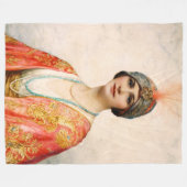 Een schoonheid in oostkust van William Wontner Fleece Deken (Voorkant (Horizontaal))