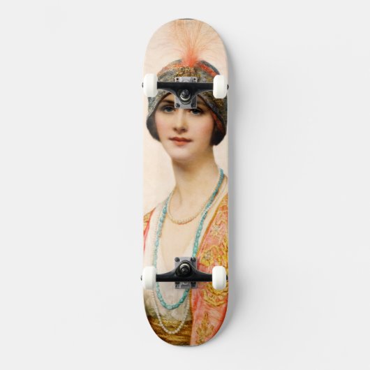 Een schoonheid in oostkust van William Wontner Persoonlijk Skateboard (Voorkant)
