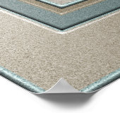 Een schoonheid in oostkust van William Wontner Poster (Hoek)