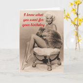 Een schoonheid voor je verjaardag kaart (Gele Bloem)