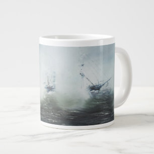 Een schoonmaakactie in de zee mist Kapitein Grote Koffiekop