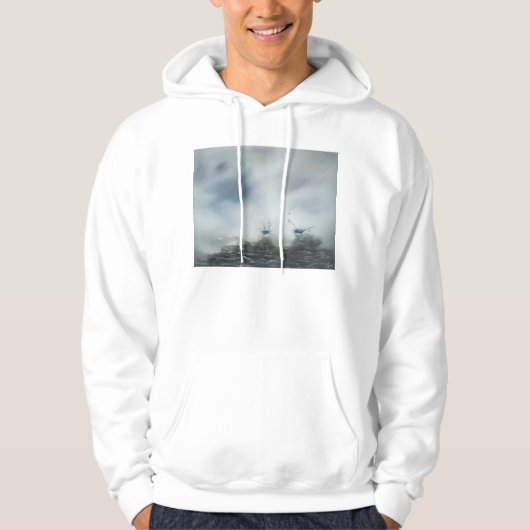 Een schoonmaakactie in de zee mist Kapitein Hoodie (Voorkant)