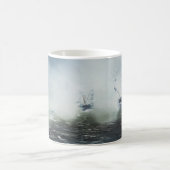 Een schoonmaakactie in de zee mist Kapitein Koffiemok (Center)