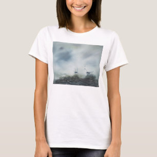 Een schoonmaakactie in de zee mist Kapitein T-shirt