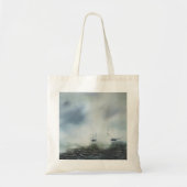 Een schoonmaakactie in de zee mist Kapitein Tote Bag (Voorkant)