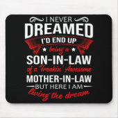 Een schoonzoon geweldige schoonmoeder zijn muismat (Voorkant)