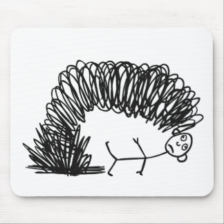 Een schoorsteentekening muismat