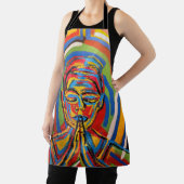 Een Schort voor het volledig afdrukken van een kin (Insitu)