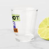 Een schot van moed shot glas (Rechts)