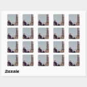 Een Schots advocaat Vierkante Sticker (Vel)