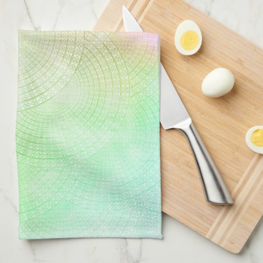 Een schouderblad van Pastel Kitchen Towel Theedoek (Quarter Fold)