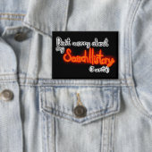Een schrijversgeheim button (Insitu)