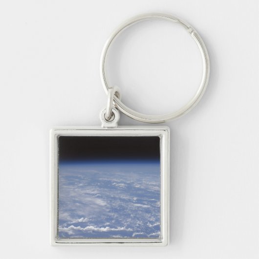 Een schuchtere uitzicht van de atmosfeer op aarde sleutelhanger (Voorkant)