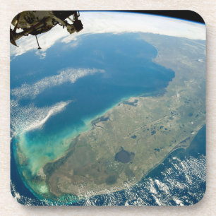 Een schuine Florida, aan de zuidoostelijke kust Bier Onderzetter