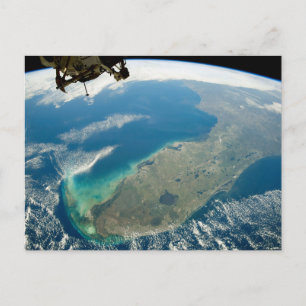 Een schuine Florida, aan de zuidoostelijke kust Briefkaart