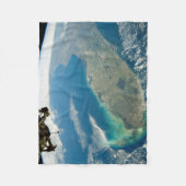Een schuine Florida, aan de zuidoostelijke kust Fleece Deken (Voorkant)