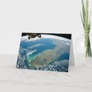 Een schuine Florida, aan de zuidoostelijke kust Kaart