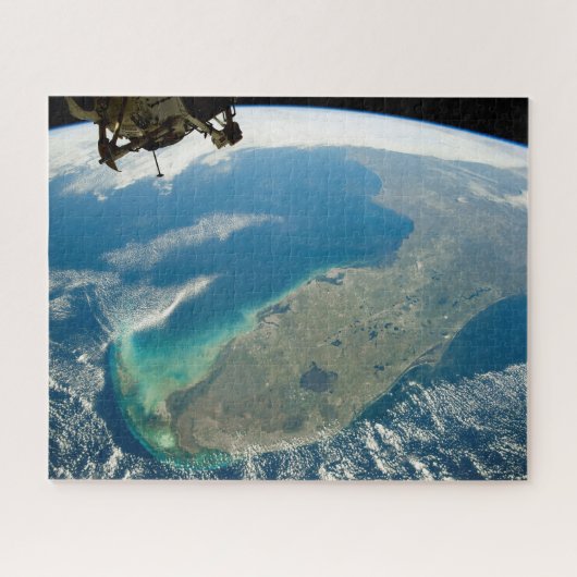 Een schuine Florida, aan de zuidoostelijke kust Legpuzzel (Horizontaal)