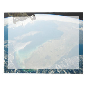 Een schuine Florida, aan de zuidoostelijke kust Notitieblok