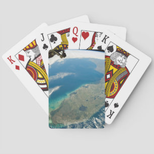 Een schuine Florida, aan de zuidoostelijke kust Pokerkaarten