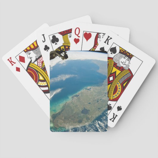 Een schuine Florida, aan de zuidoostelijke kust Pokerkaarten (Achterkant)