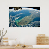 Een schuine Florida, aan de zuidoostelijke kust Poster (Keuken)