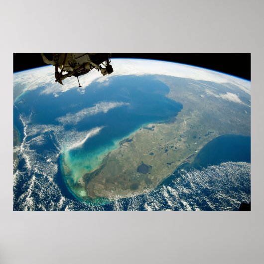 Een schuine Florida, aan de zuidoostelijke kust Poster (Voorkant)