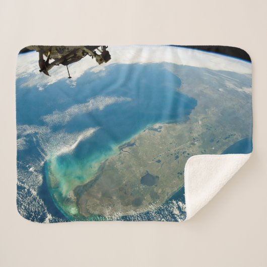 Een schuine Florida, aan de zuidoostelijke kust Sherpa Deken (Voorkant (horizontaal))