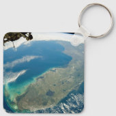 Een schuine Florida, aan de zuidoostelijke kust Sleutelhanger (Achterkant)