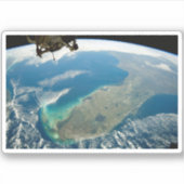 Een schuine Florida, aan de zuidoostelijke kust Sticker (Voorkant)