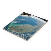 Een schuine Florida, aan de zuidoostelijke kust Tegeltje (Zijkant)