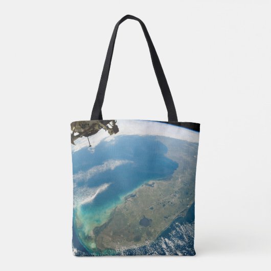 Een schuine Florida, aan de zuidoostelijke kust Tote Bag (Achterkant)