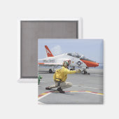 Een schutter aan boord van de vliegtuig vervoerder magneet (Voorkant / Achterkant)