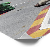 Een schutter aan boord van de vliegtuig vervoerder poster (Hoek)