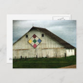 Een schuur die ooit was briefkaart (Voorkant / Achterkant)