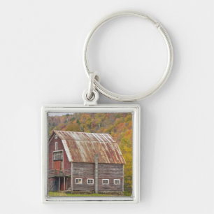 Een schuur in de Green Mountains van Vermont. Hanc Sleutelhanger