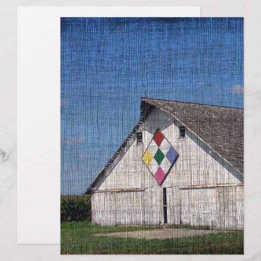 Een schuur met een watje (Voorkant / Achterkant)