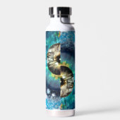 Een sci-fi uitzicht van een mysterieus universum waterfles (Links)