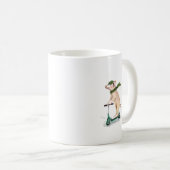 Een scooter maken koffiemok (Voorkant rechts)