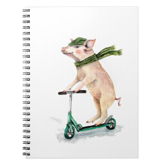 Een scooter maken notitieboek (Voorkant)