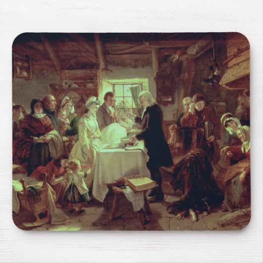 Een Scottish Christening Muismat (Voorkant)