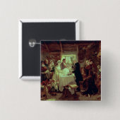 Een Scottish Christening Vierkante Button 5,1 Cm (Voorkant /achterkant)