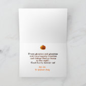 Een Scottish Halloween Blessing - Kaart (Binnen)