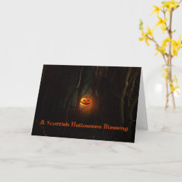 Een Scottish Halloween Blessing - Kaart