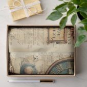 Een Scrappy nautische serie ontwerp 11 Tissuepapier (Geschenk)