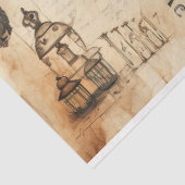 Een Scrappy nautische serie ontwerp 16 Tissuepapier (Detail)