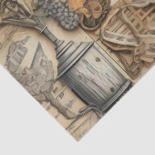 Een Scrappy nautische serie ontwerp 22 Tissuepapier (Detail)