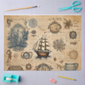 Een Scrappy nautische serie ontwerp 23 Tissuepapier (Craft)