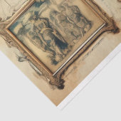 Een Scrappy nautische serie ontwerp 4 Tissuepapier (Detail)